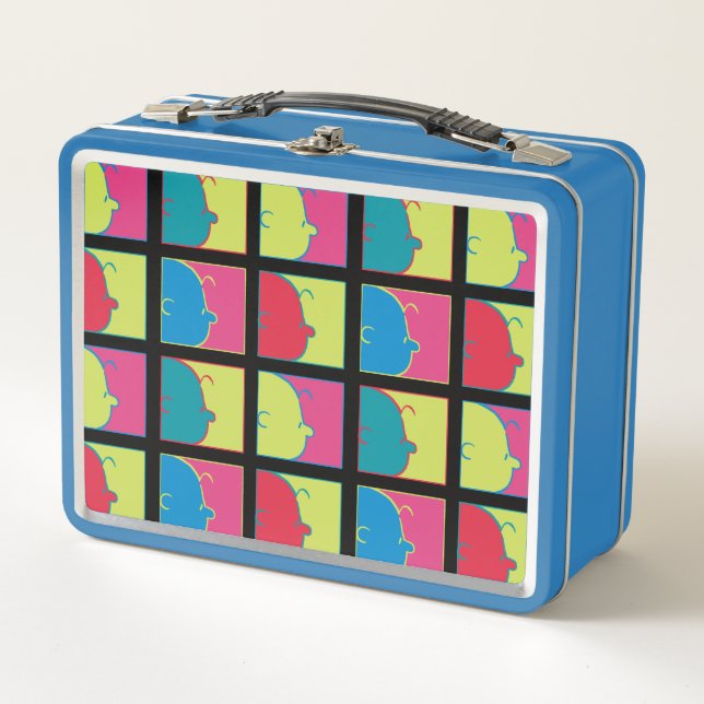 Lunch Box cacahuètes | Pop Art Charlie Brown (Devant)
