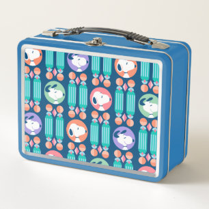 Lunch Box cacahuètes Snoopy Dark Blue Deco Dreams Motif