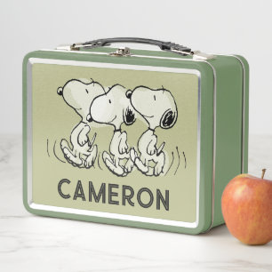Lunch Box cacahuètes Snoopy Walking Tall