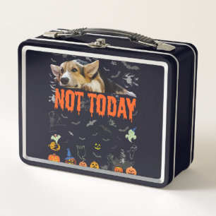 Lunch Box Cadeau Corgi   Pas aujourd'hui mignon Corgi Lover 