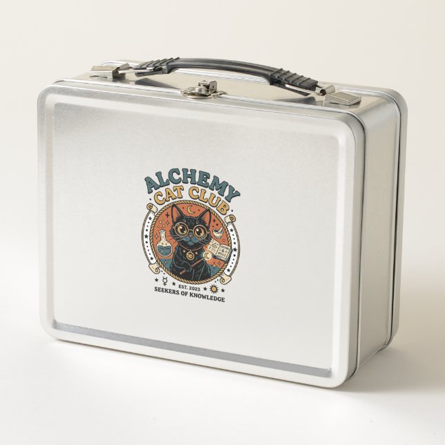 Lunch Box Cadeau d'amour de chat d'alchimie - Alchemy Cat Cl (Devant)