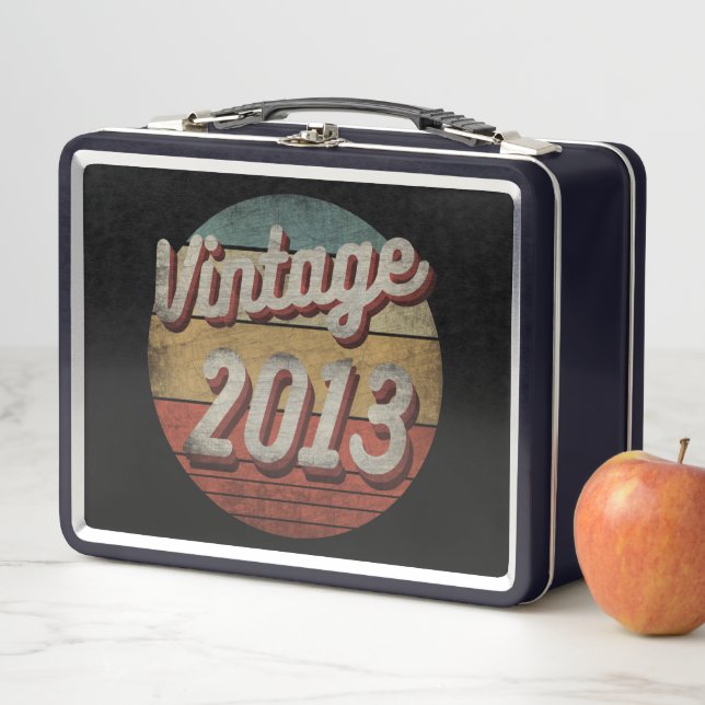 Lunch Box CADEAU D'ANNIVERSAIRE POUR FEMMES 2013 vintage (En situation)