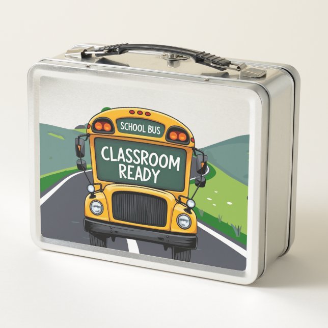 Lunch Box Cadeau d'appréciation pour l'enseignant - Prêt pou (Dos)