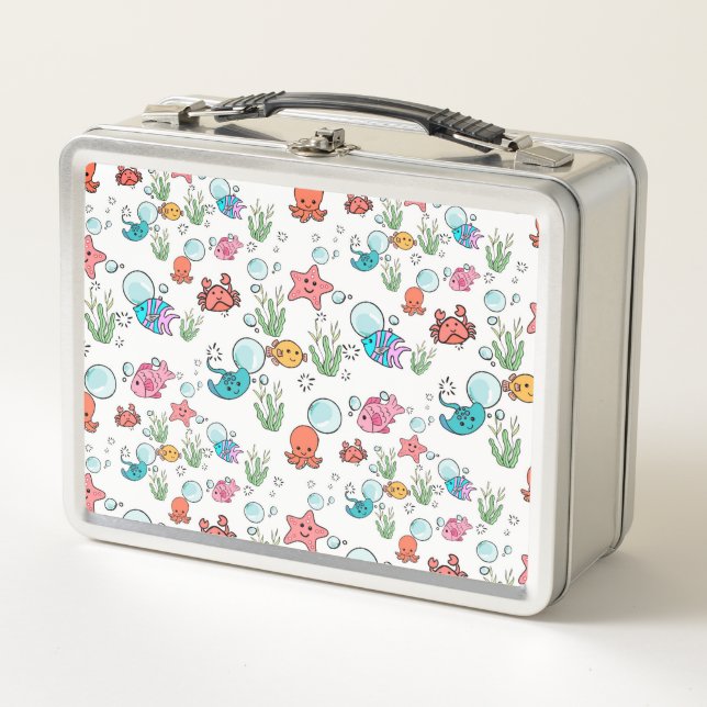 Lunch Box Cadeau de créature marine, créature marine  (Devant)