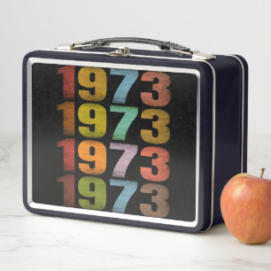 LUNCH BOX CADEAU RETRO VINTAGE 1973