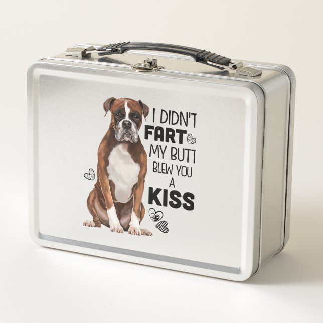Lunch Box Cadeaux Boxer Dog (Devant)