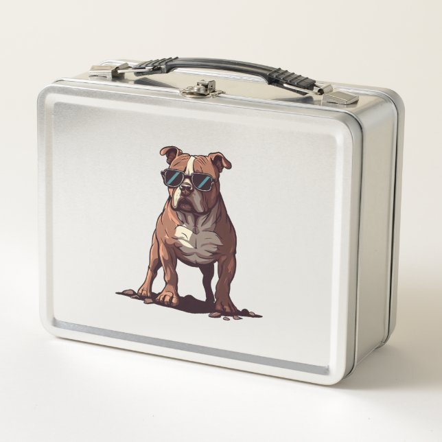 Lunch Box Cadeaux du propriétaire de Pitbull (Devant)