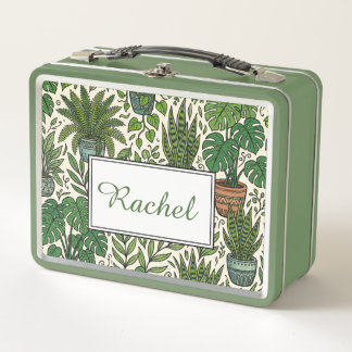Lunch Box Cadre de jungle botanique de plantes d'intérieur à