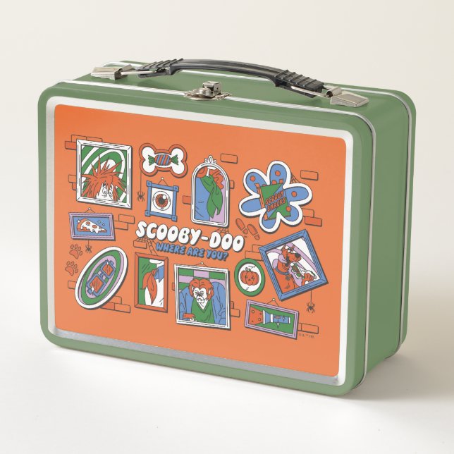 Lunch Box Cadres photo de Scooby-Doo pour un mur d'Halloween (Devant)