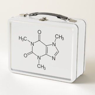 Lunch Box Caféine Molécule Chimie Café Atomes