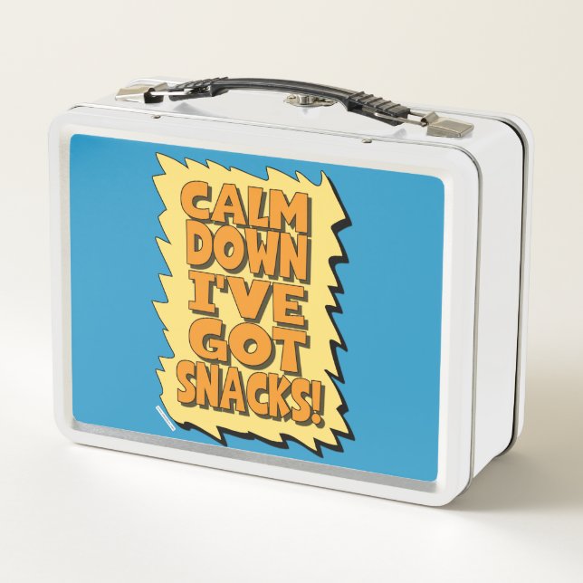Lunch Box Calm Down J'ai des snacks ici ! (Dos)