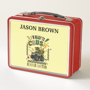 Lunch Box Camion Monstre Dinosaure Personnalisé