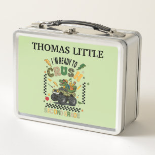 Lunch Box Camion Monstre Dinosaure Personnalisé