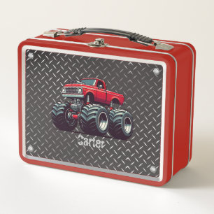 Lunch Box Camion monstre rouge