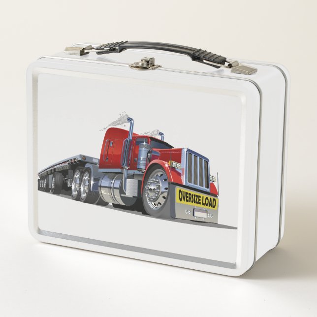 Lunch Box Camion semi-caricature (Devant)