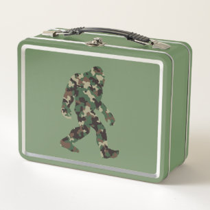 Lunch Box Camo Bigfoot Sasquatch