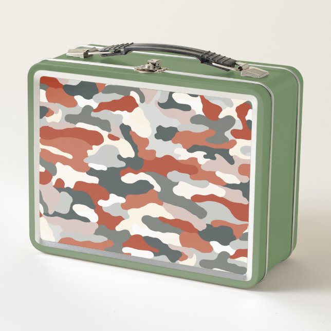 Lunch Box Camouflage d'automne (Devant)