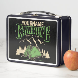 Lunch Box Camping personnalisé Camping familial Voyage avent