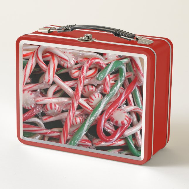 Lunch Box Canneberges et Menthes de Noël (Devant)