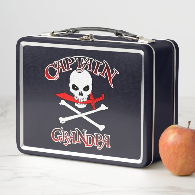 Lunch Box Capitaine Grandpa (En situation)