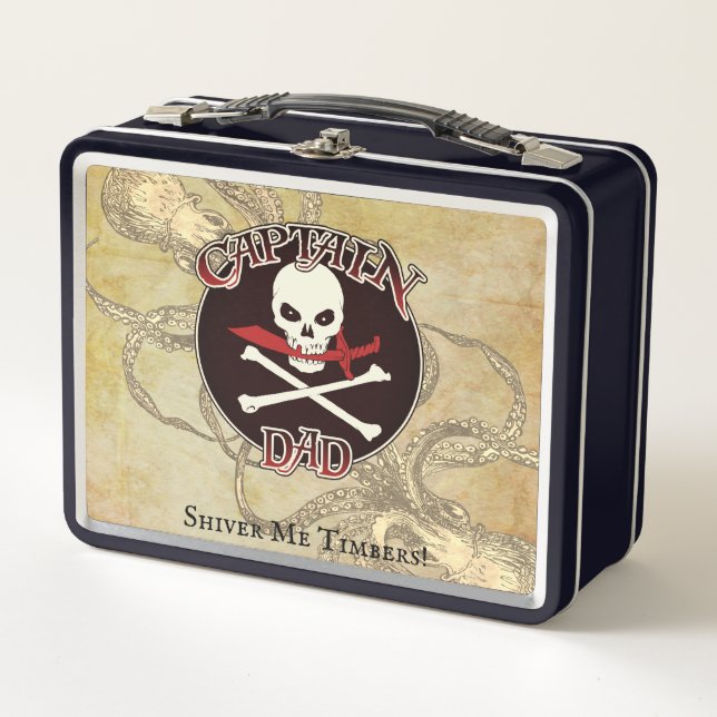 Lunch Box Capitaine Papa - Embracé par Deep Deep (Devant)