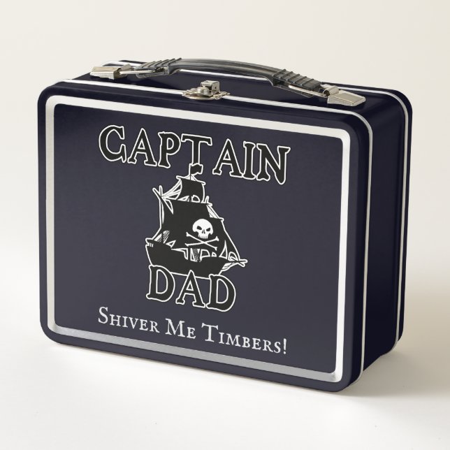 Lunch Box Capitaine Papa - Ghosts Galleon (Devant)