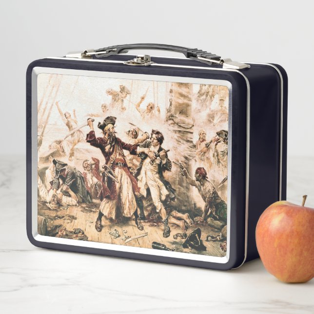 Lunch Box Capturez, pirate Barbe-Noire, La Revanche de la Re (En situation)