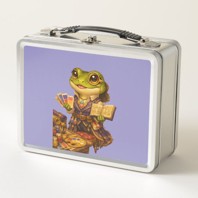 Lunch Box Caractère de grenouille créatrice de royaume (Devant)