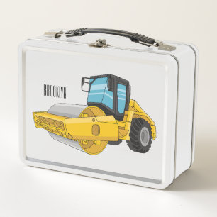 Lunch Box Caricature à rouleaux de route