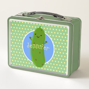 Lunch Box Caricature de cornichon joyeux