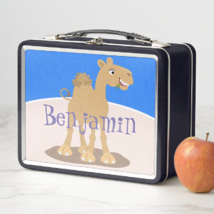 Lunch Box Caricature de dromadaire joyeux et souriant