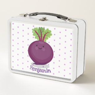 Lunch Box Caricature de la cuisine à la racine de betterave 