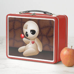 Lunch Box Caricature de poupée vaudou en amour