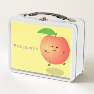 Lunch Box Caricature jaune pêche très agréable