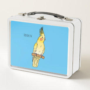 Lunch Box Caricature pour oiseaux Cockatiel