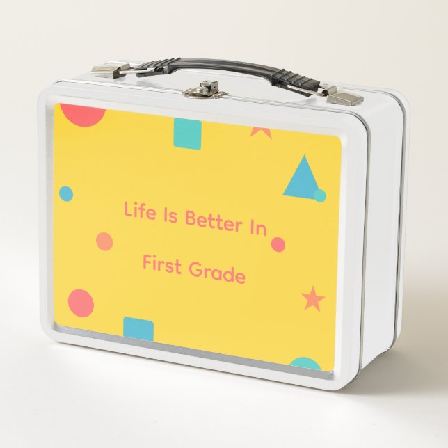 Lunch Box Cartable de première année (Devant)