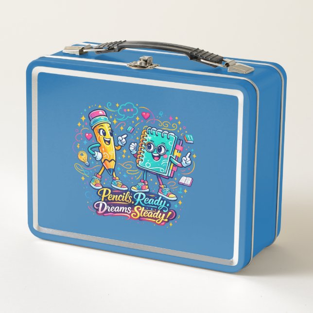 Lunch Box Cartable Enfant Boîte à Repas Scolaire (Devant)