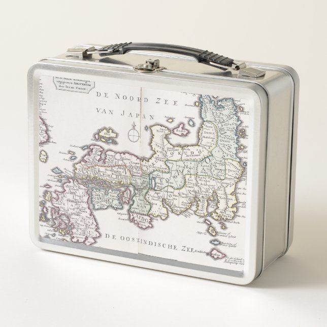 Lunch Box Carte antique du Japon | 1769 (Devant)