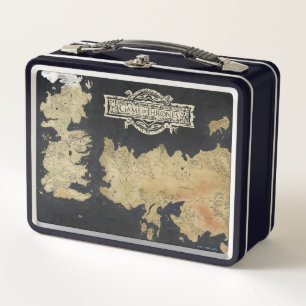 Lunch Box Carte de Westeros
