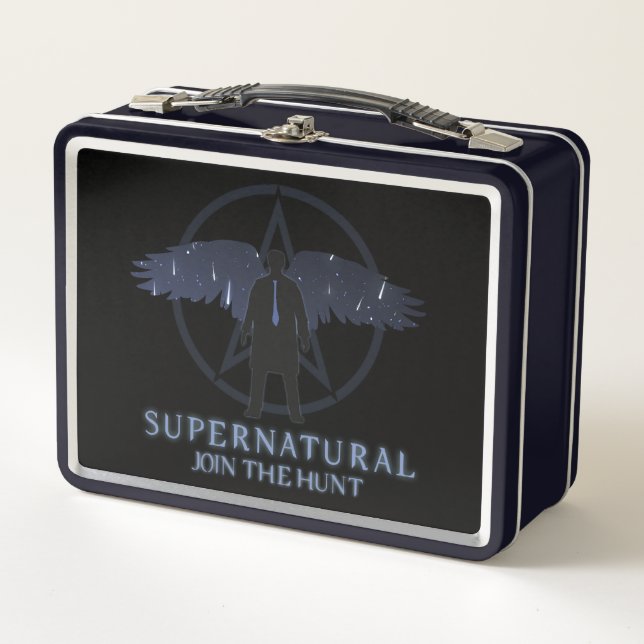 Lunch Box Castiel surnaturel Tombant étoiles Graphisme (Devant)