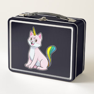 Lunch Box Cat Unicorn