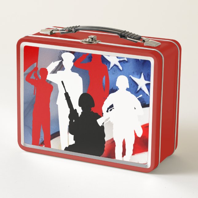 Lunch Box Célébrer les anciens combattants (Devant)