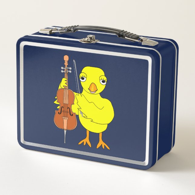 Lunch Box Cello Chick (Devant)