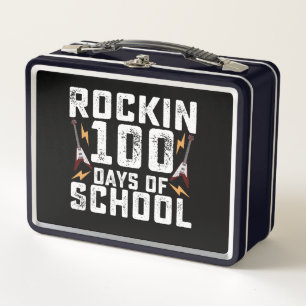 Lunch Box Cent jours d'école à la guitare rock vintage