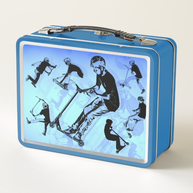 Lunch Box C'est à propos du scooter ! - Trucs de scooter (Dos)