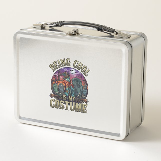 Lunch Box C'est Cool C'est Déguisement Halloween Zombie Cime (Devant)