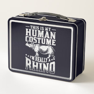 Lunch Box c'est mon costume humain, je suis vraiment un rhin