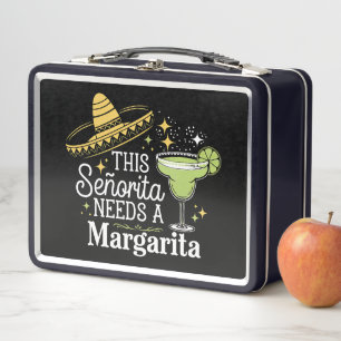 Lunch Box Cette Senorita a besoin d'une Margarita Cinco De M