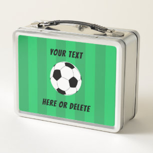 Lunch Box Champ de balle de football cool personnalisé