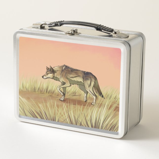 Lunch Box Chasse au lever du soleil (Devant)